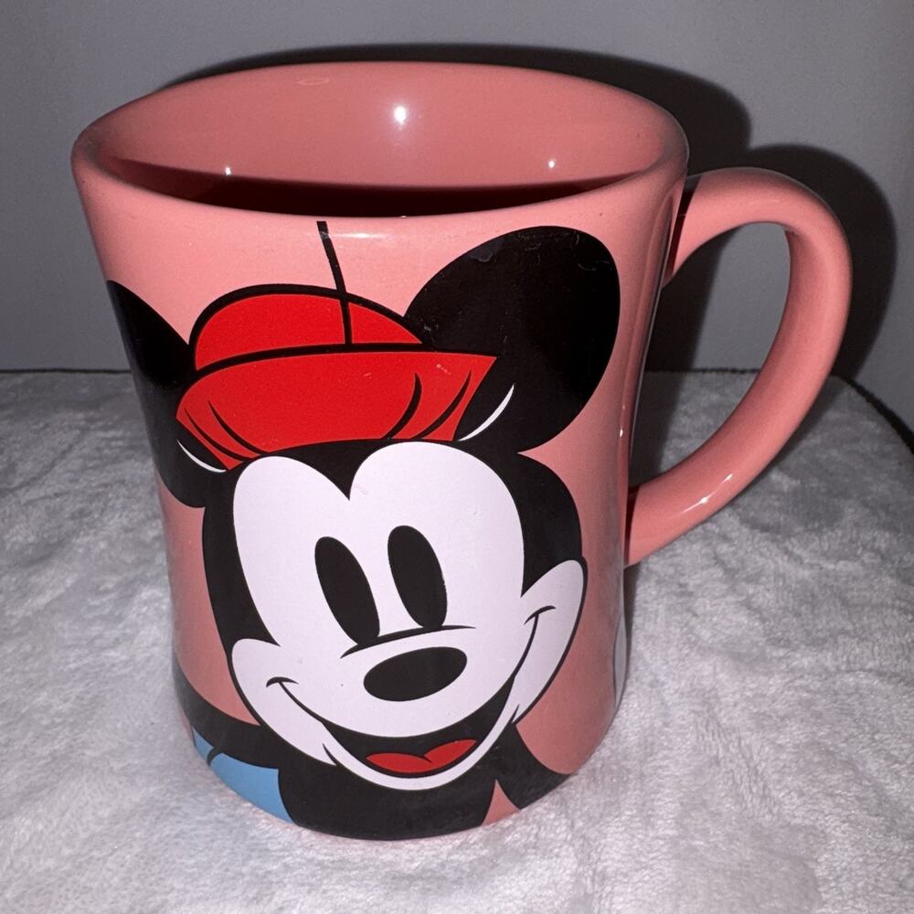 Disney Store Minnie Mouse Pink Coffee Tea Mug EUC